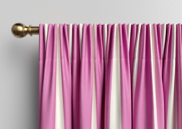 The British Stripe Co. Henry, Notting Hill No.1 - Made to Measure Curtains - Image 9